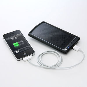 ソーラーバッテリー充電器