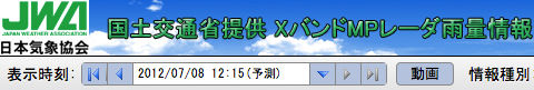 XバンドMPレータ゛試験提供サービスメニュー