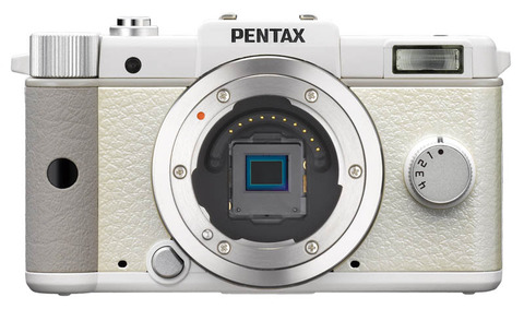 PENTAX Q白正面