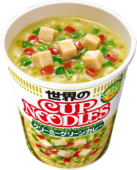 カップヌードル スパイス香るクリーミーグリーンカレー