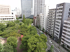 明石橋上から東北方向