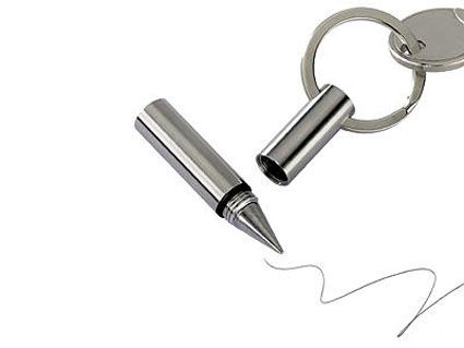 Metal Pen Key Ring