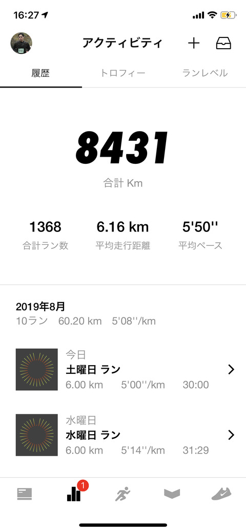 Nike Run Club August 2019