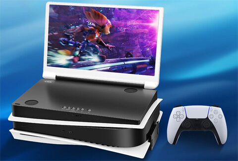 PS5と一体化モバイルモニター