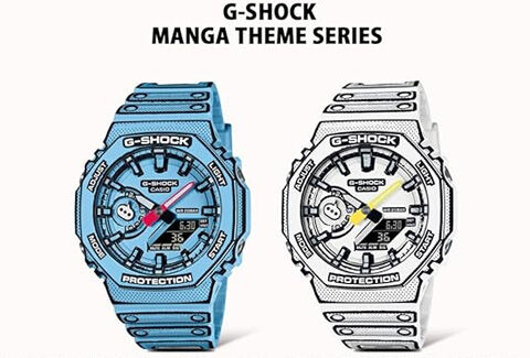 マンガ風のG-SHOCK