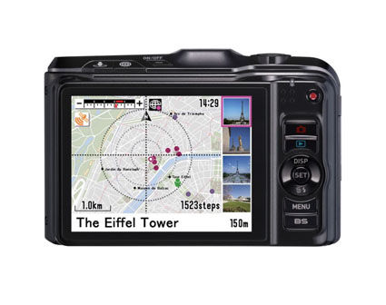 EXILIM EX-H20GMapview