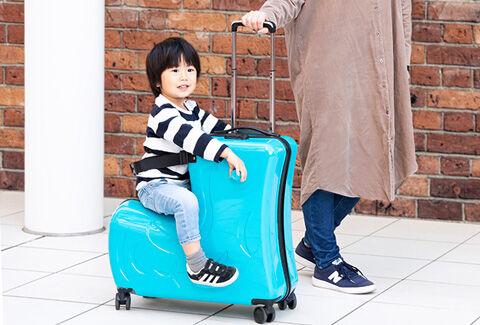 子どもが乗れるキャリーケース