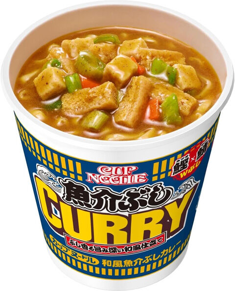カップヌードル 和風魚介ぶしカレー
