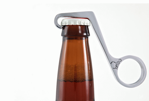 片手で開ける栓抜き