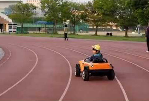 子ども自身が運転することもできる
