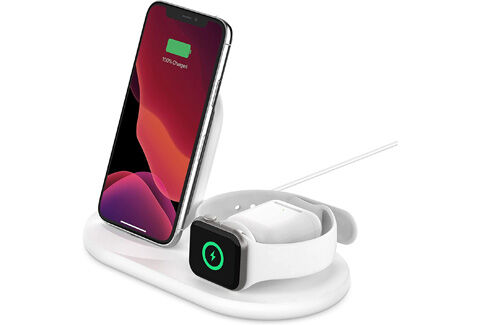Belkin BOOST↑CHARGE ワイヤレス充電スタンド 3 in 1