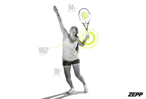 Zepp Tennis 2 Swing Analyser