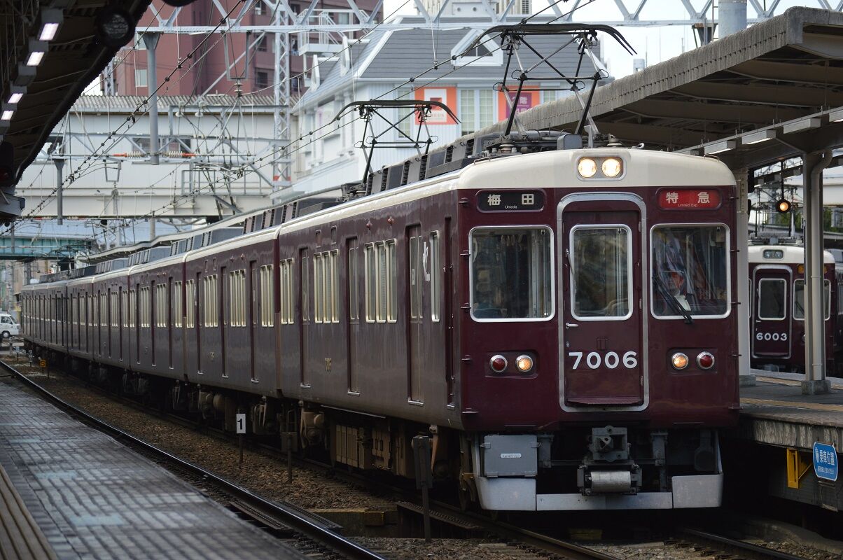 阪急電鉄7006F : 通勤準急の鉄道ブログ兵庫館