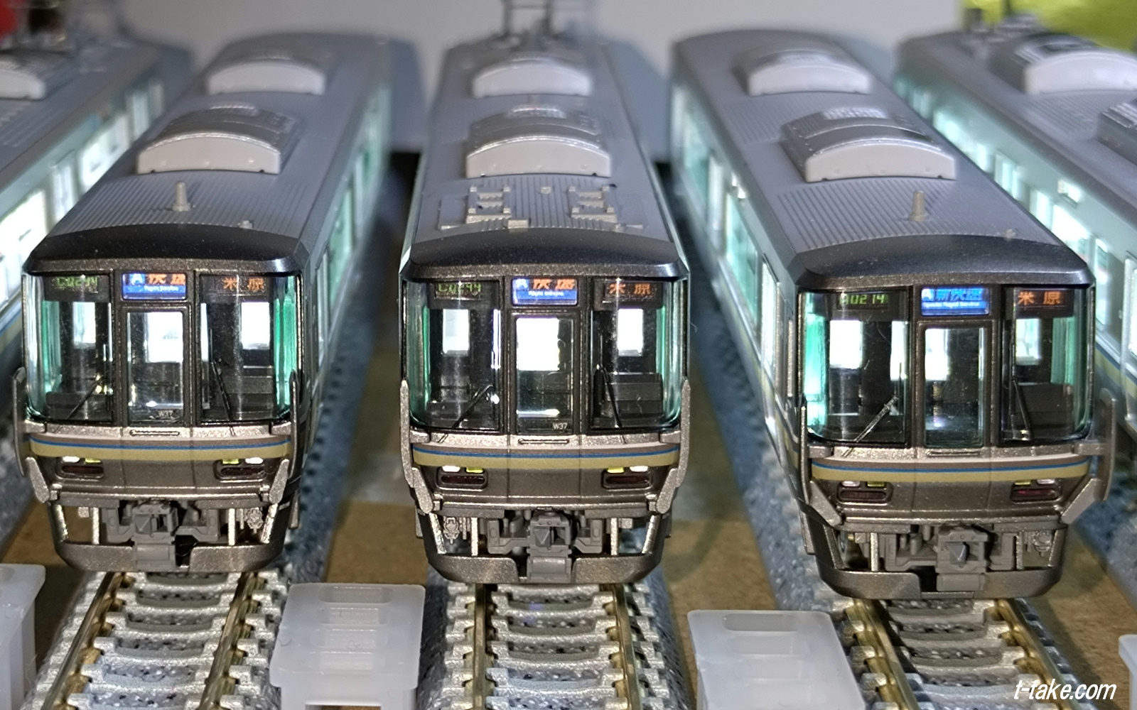 鉄道模型のテープLED室内灯について : 列車番号T-TAKE(てぃーていく)