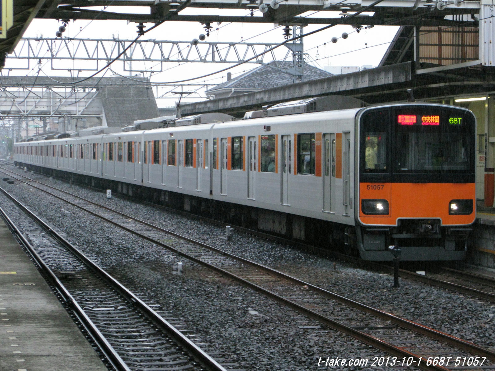 東武伊勢崎線運用調査から : 列車番号T-TAKE(てぃーていく)
