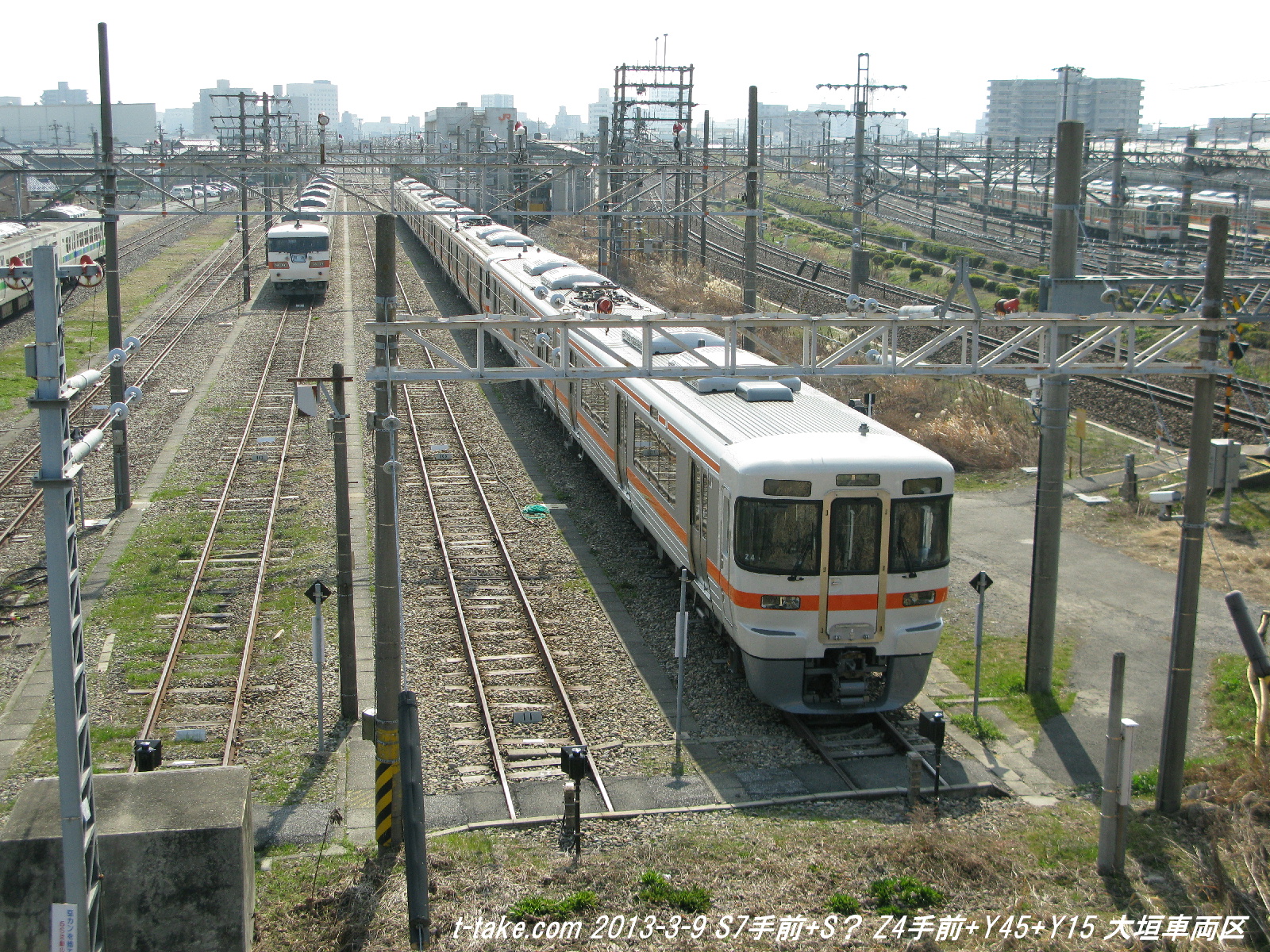 国鉄の車両　東海道線　中央線 117系の思い出＋東海117系、2007年頃の車両運用 : 列車番号T