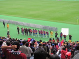 試合後