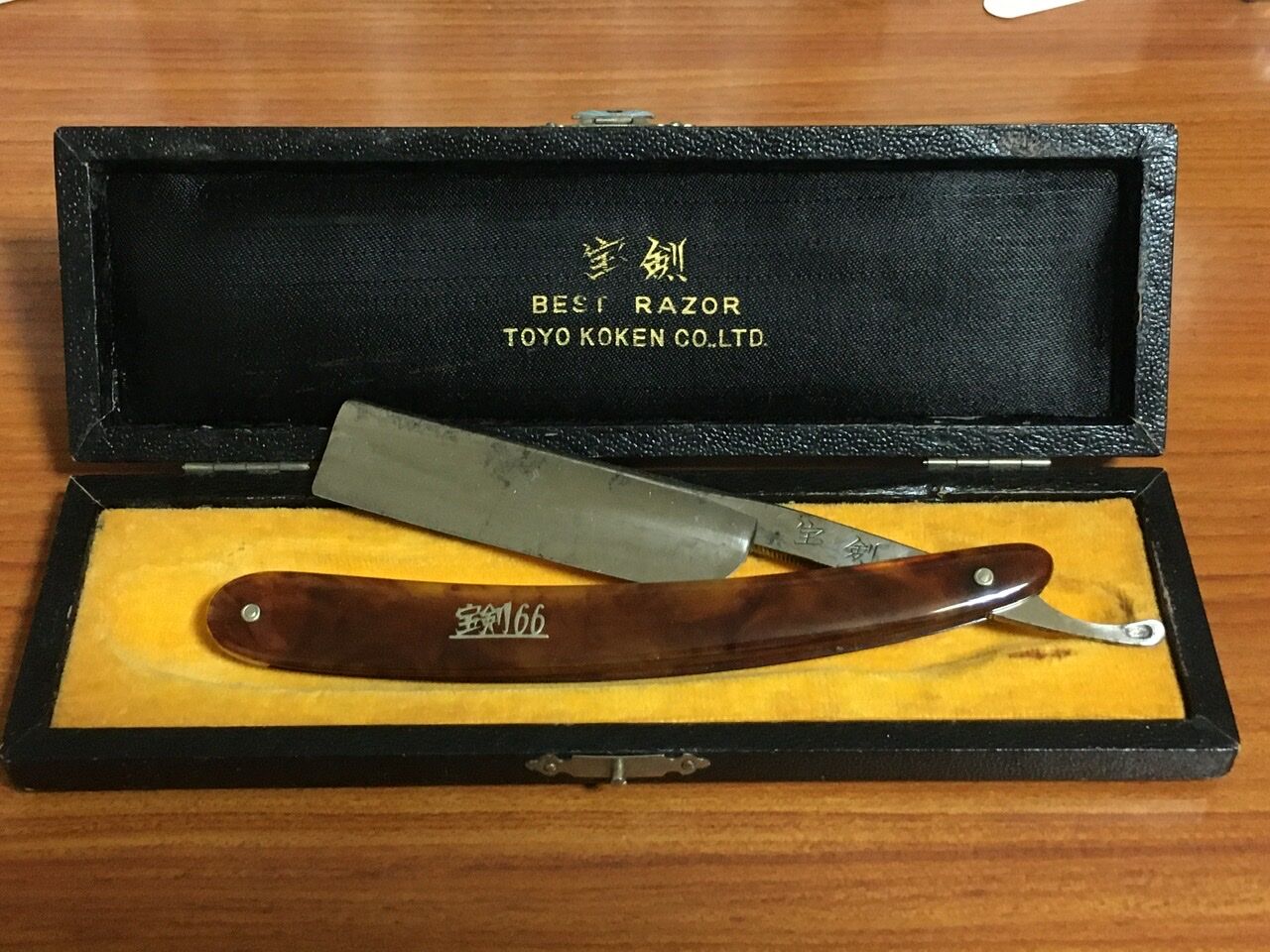 【貴重・戦前】KROPP RAZOR ENGLAND 西洋剃刀 西洋剃刀 宝剣 : tie the sough