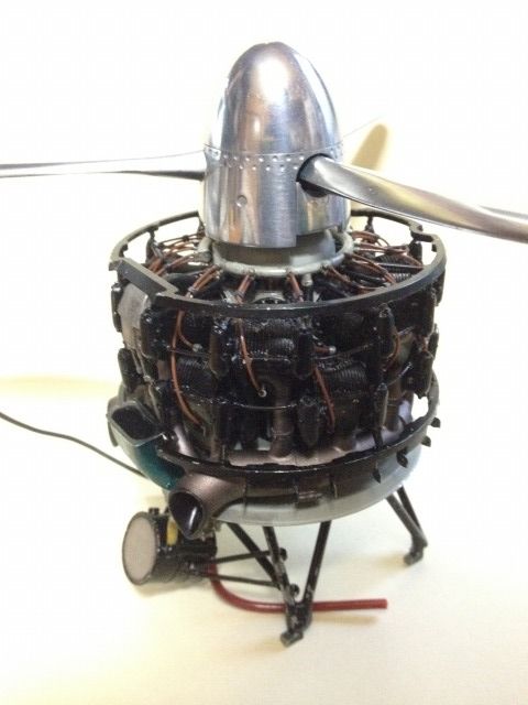 デアゴスティーニ 零戦をつくる その3 エンジン周り : 万事部屋 デアゴスティーニ 零戦をつくる その3 エンジン周り : 万事部屋