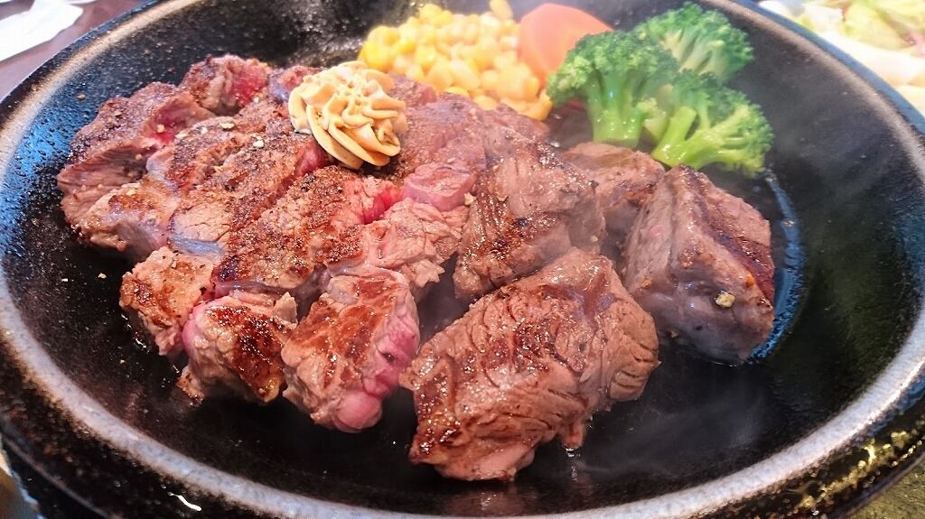 いきなりステーキ木更津店で和牛乱切りカットステーキとワイルドステーキを食べました 館山 南房総のランチ グルメ カフェおすすめ情報