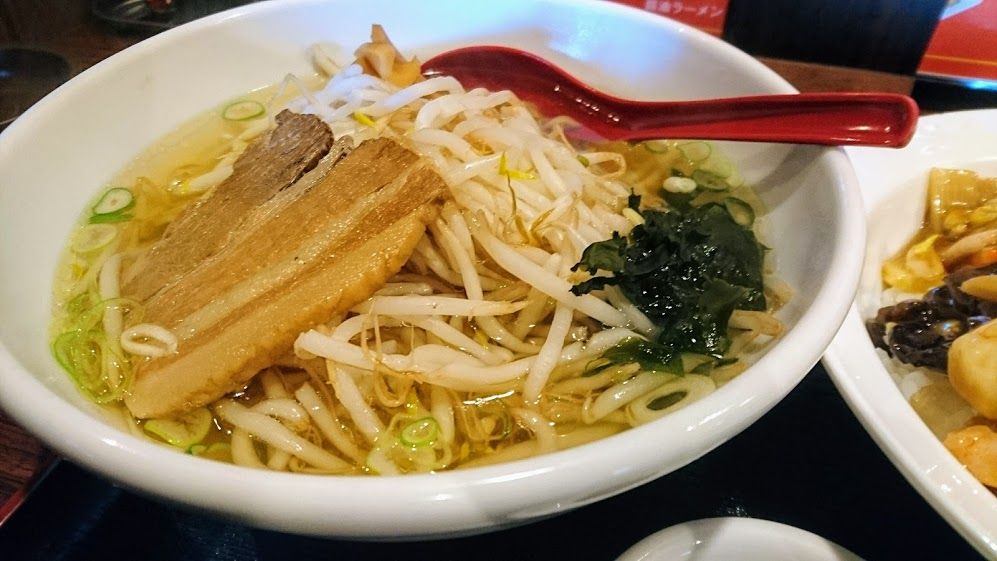 ボリューム満点 台湾料理 福源 館山店のラーメンセット 好きなラーメンとご飯物のセットで７８０円 館山 南房総のランチ グルメ カフェおすすめ情報