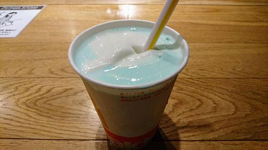 マックシェイク 森永ラムネ味を飲みました 館山 南房総のランチ グルメ カフェおすすめ情報