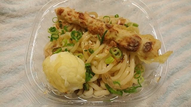 セブンイレブン 冷やしちく玉天うどんを食べました 館山 南房総のランチ グルメ カフェおすすめ情報