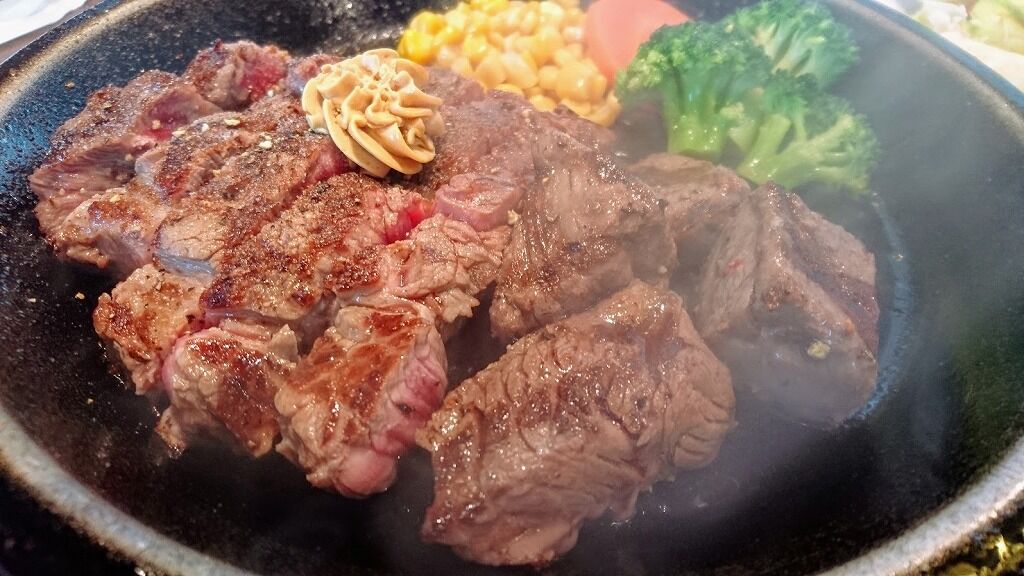 いきなりステーキ木更津店で和牛乱切りカットステーキとワイルドステーキを食べました 館山 南房総のランチ グルメ カフェおすすめ情報