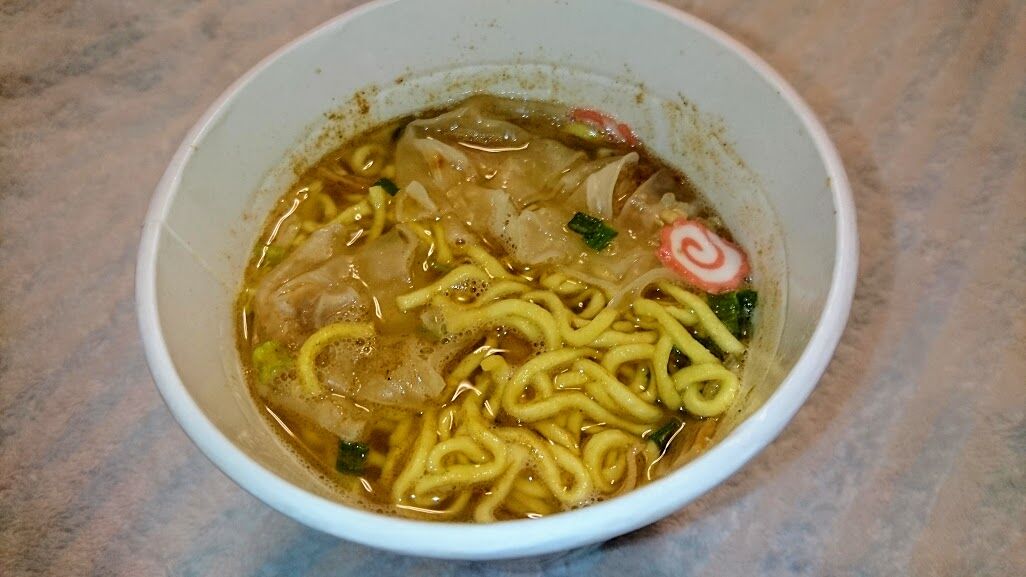 セブンイレブン 池袋大勝軒 ワンタン中華そば大盛りを食べました 館山 南房総のランチ グルメ カフェおすすめ情報