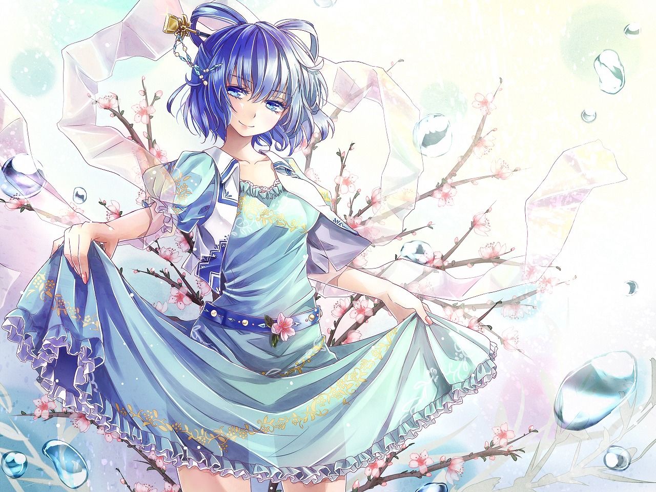 東方 きれいな青蛾 東方まとめたいブログ