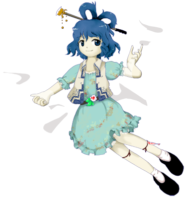 東方 きれいな青蛾 東方まとめたいブログ