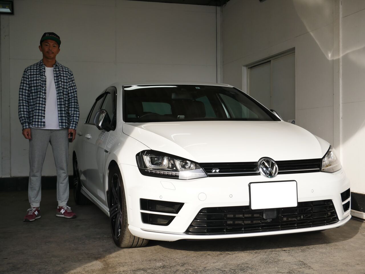 Vw ゴルフr 白 納車ブログ