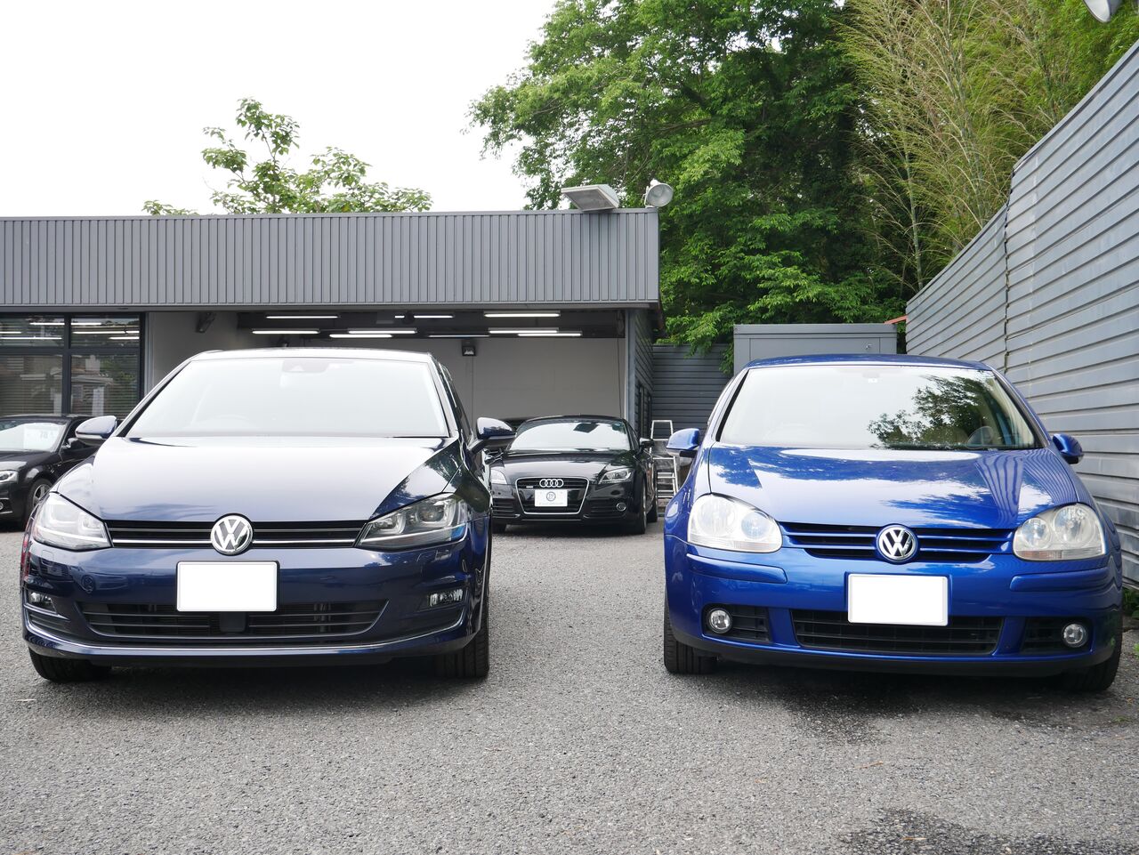 ｖｗ ゴルフ ｔｓｉハイライン レザーｐ 紺 納車ブログ