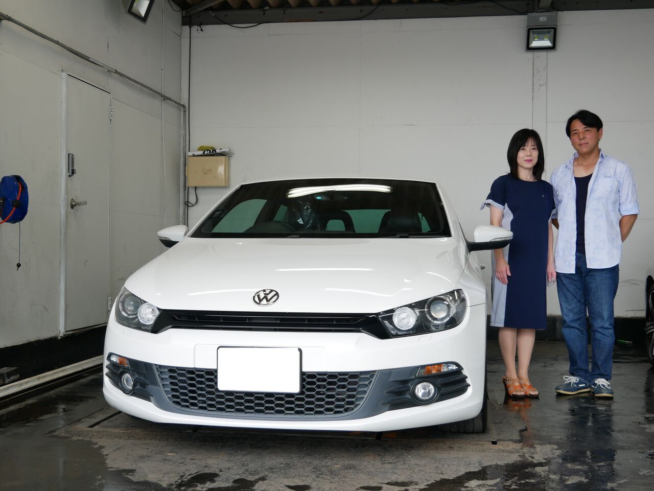Vw シロッコ ｔｓｉ 白 納車ブログ