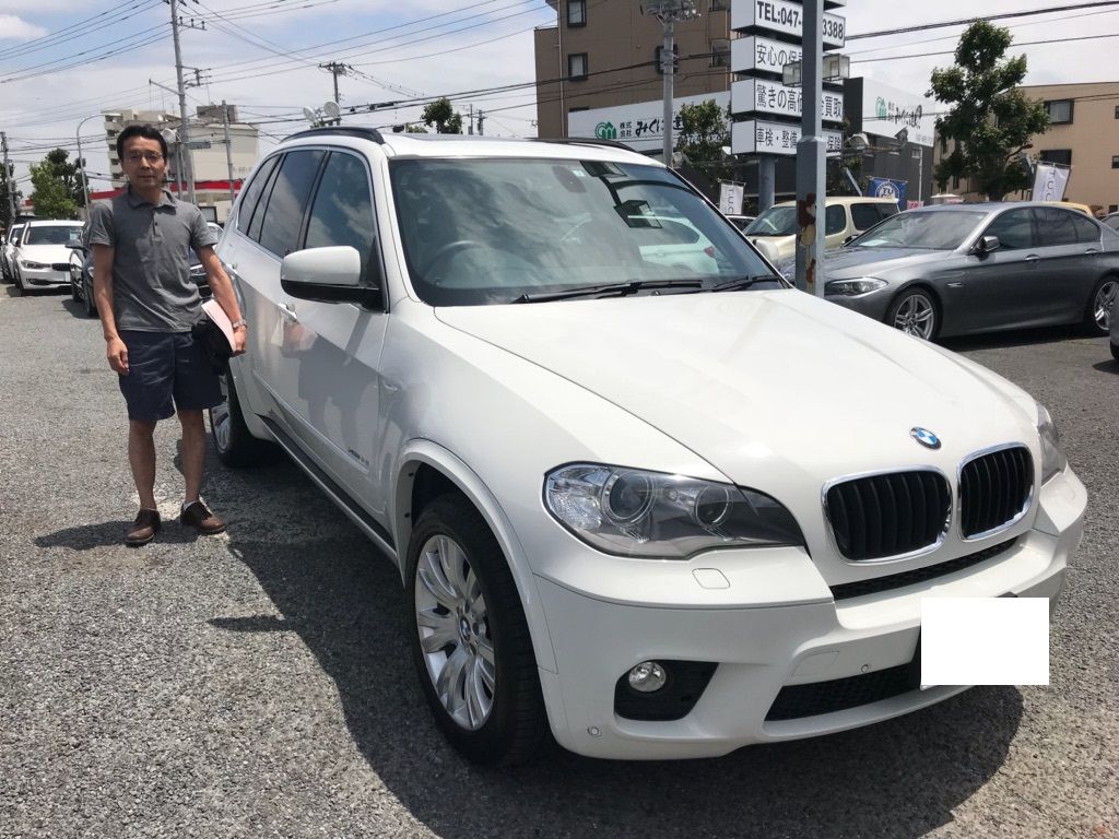 Bmw X5 Xドライブ35i Mスポーツ アルピンホワイト 東京都 Tuc Funabashi Diary