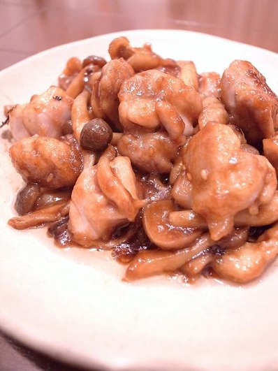 鶏の照り焼きb