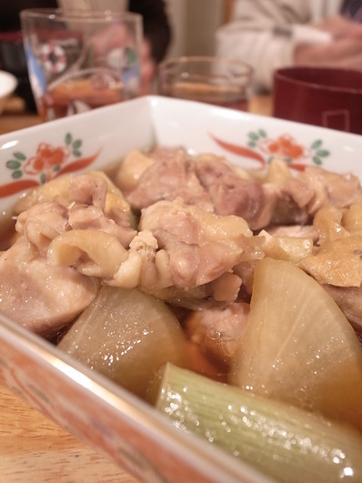 鶏と大根の甘辛煮