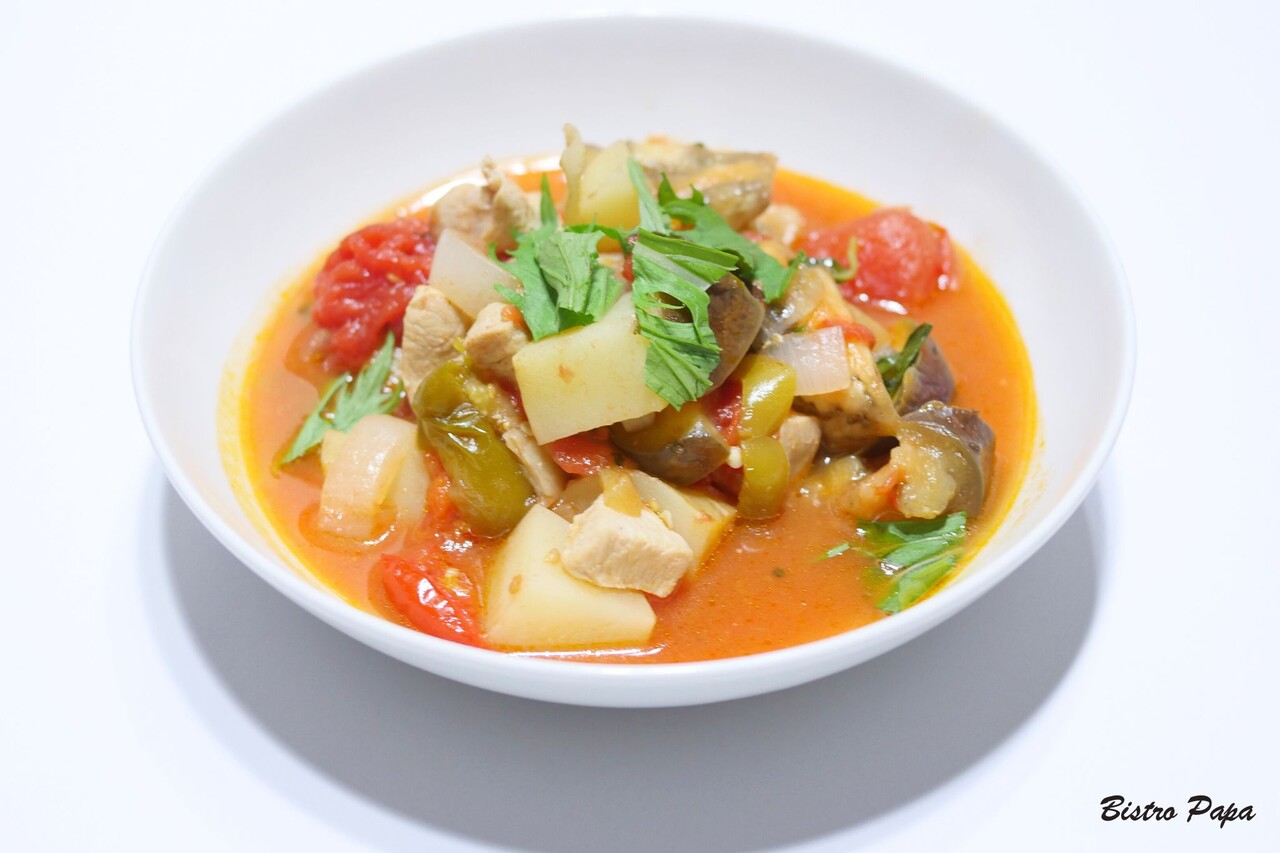 鶏トマト煮BistroPapa横クレジット7
