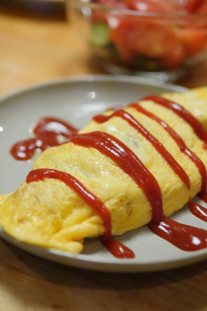 チーズインオムライス
