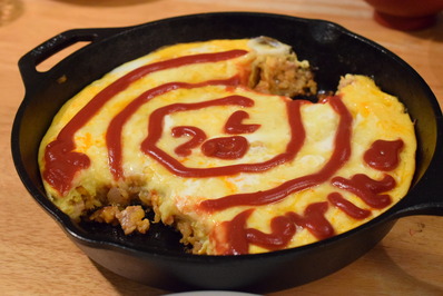 ぐるぐるオムライス2