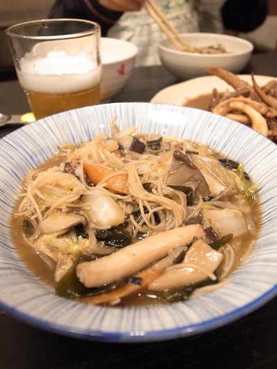 ビーフン入り八宝菜2b