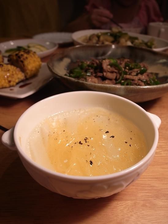 初 そうめんかぼちゃ で スープ作りました ビールを飲むと足裏が熱くなる病 ビストロパパ パパ料理のススメ