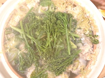 鍋上から
