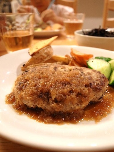 豆腐ひじきハンバーグb