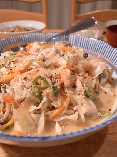 鮭のちゃんちゃ焼き