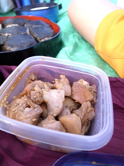鶏の照り焼きb