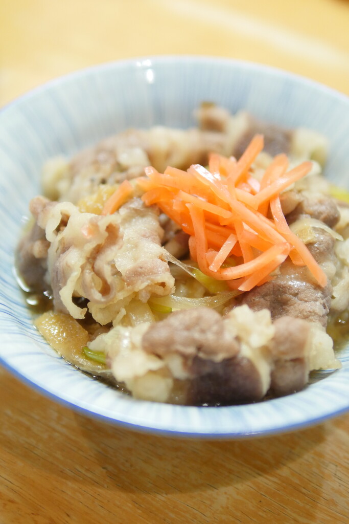 冷凍牛丼