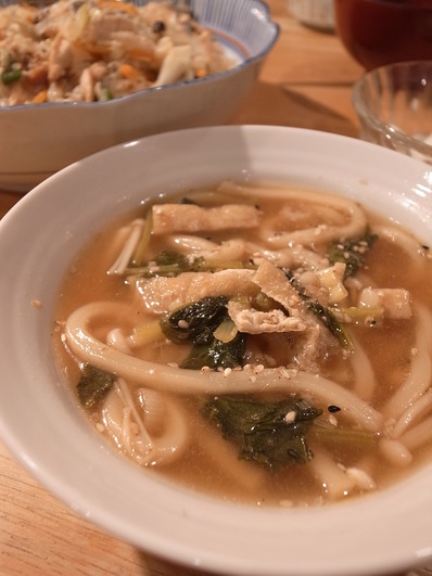 煮物うどん