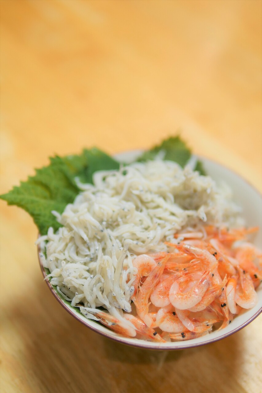 しらす桜海老丼