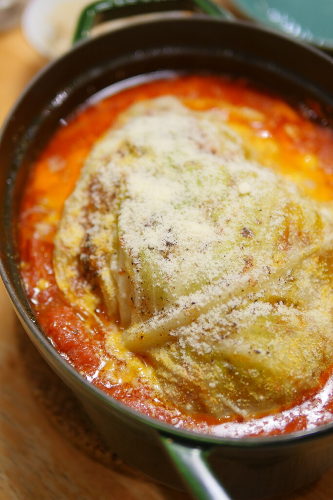 レシピ ひき肉 キャベツ トマトソースが絶妙 まかないロールキャベツ しめじ編 ビストロパパ パパ料理のススメ レシピ ひき肉 キャベツ トマトソースが絶妙 まかないロールキャベツ しめじ編 ビストロパパ パパ料理のススメ